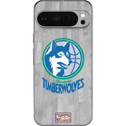 NBA Minnesota Timberwolves Hardwood Classics Pixel 9 Pro XL Skin